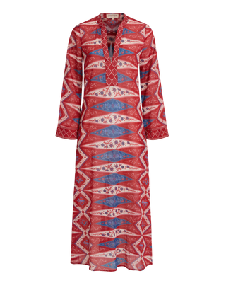 Emporio Sirenuse Jenna Kites Dress, Red