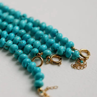 Candy Necklace, Turquoise