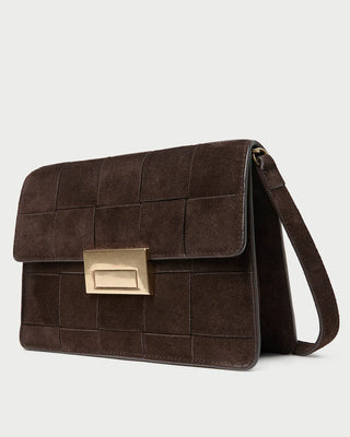 Loeffler Randall Delphine Leather Clutch, Tmoro