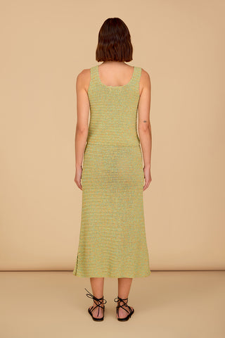 Olivia by Livro Knit Top, Citrus Multi Knit