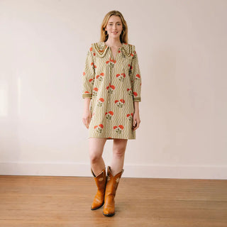 Sunshine Tienda Quinn Dress, Wavy Stripe