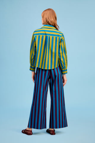 Livro Paloma Pant, Fig Stripe