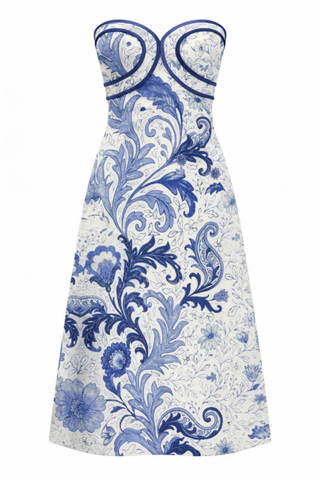 TS Anna Cate Hayden Midi, Blue Wave