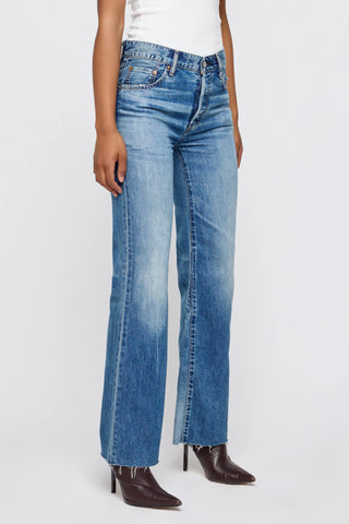 Moussy Vintage Asheville Remake Flare, Blue