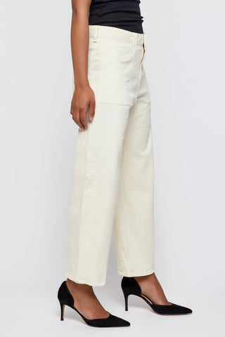 Moussy Vintage Pomonok Gusset Cargo, Ivory