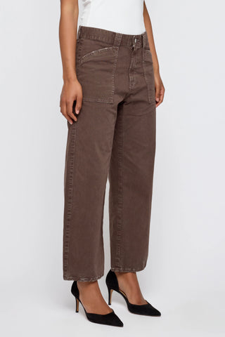 Moussy Vintage Pomonok Gusset Cargo, Brown