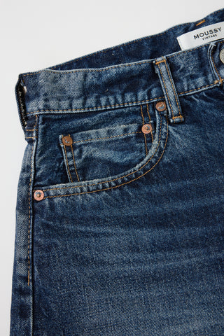 Moussy Vintage Savoy Short, Dark Blue