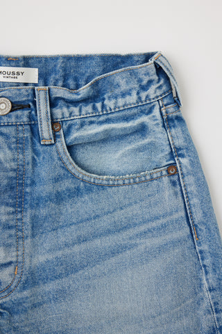 Moussy Vintage MV Troppard Shorts, Light Blue