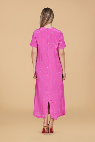 Gwenyth Dress, Dragonfruit