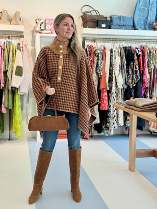 Loeffler Randall Indy Low Heel Tall Boot, Cacao