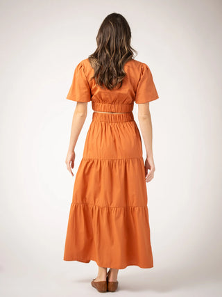 Beau & Ro Abby Skirt, Persimmon