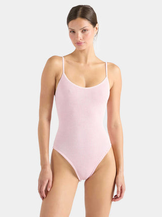 Hunza G Pamela Swimsuit, Ballet Pink