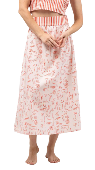 Beau & Ro Markey Skirt, Roam Rome