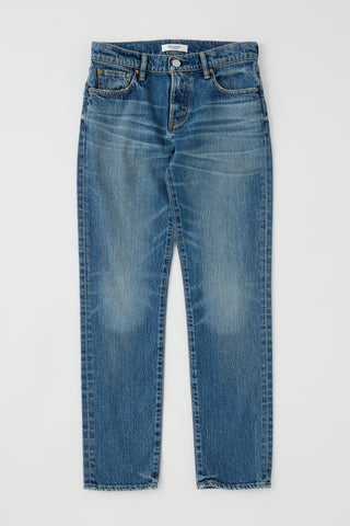 Moussy Vintage Fleet Slim Straight, Blue