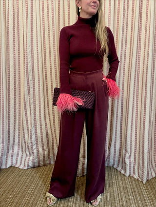 Marie Oliver Macbee Pant, Port