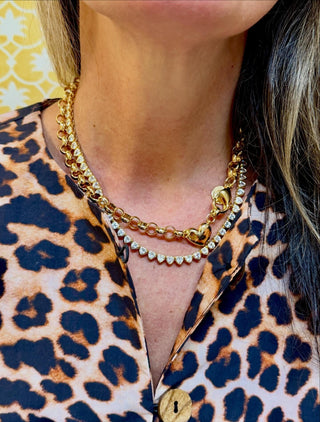 Jane Win A Little Bit of LOVE Rolo Chain