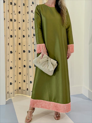 Crosby Drewry Dress, Olive