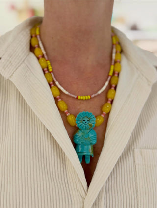 Gather Goods Sun Kachina Necklace