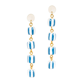 Sunshine Tienda Sofia Drop Earrings, Blue