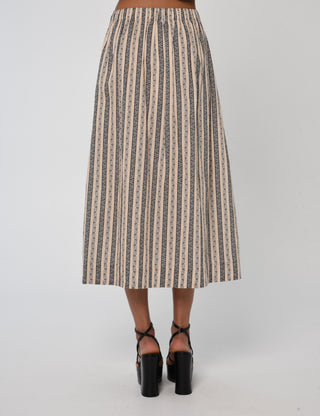 Love the Label Karina Skirt, Clara Stripe Print