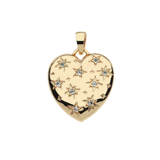 Jane Win Classic Rolo Necklace, Love Set in the Stars