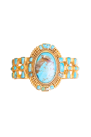 TS Christina Greene Southwestern Cuff, Turquoise
