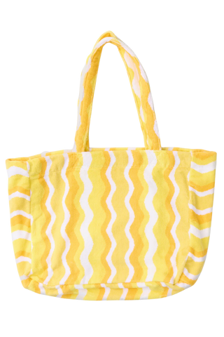Weezie Beach Bag, Spritz Squiggle