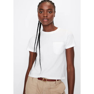 Kule The Wynn Baby Tee, White