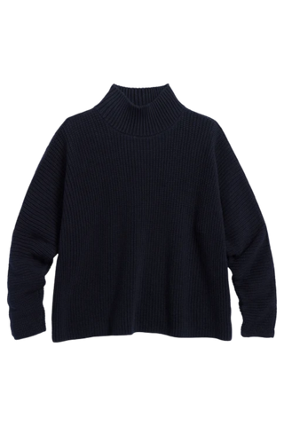 Frank & Eileen Montecito Turtleneck Sweater, Marine
