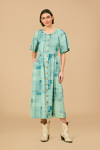 Olivia by Livro Faye Dress, Blue Print