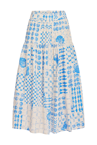 Olivia by Livro Quinn Skirt, Sea Atlas