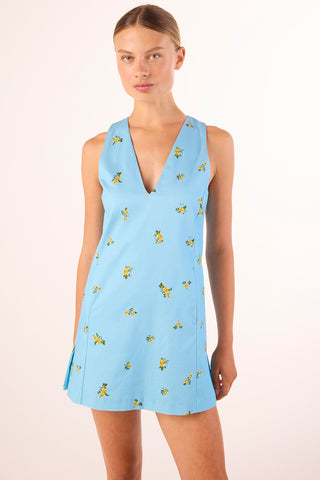 Misa Anise Dress, Spaced Ditsy