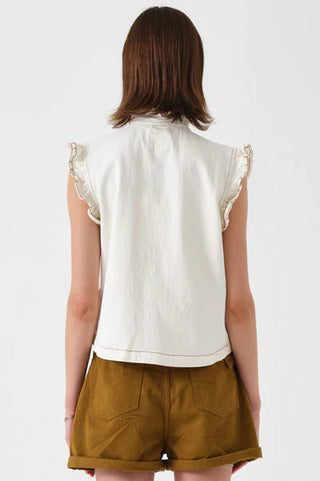 Seventy + Mochi Pablo Vest, Ecru