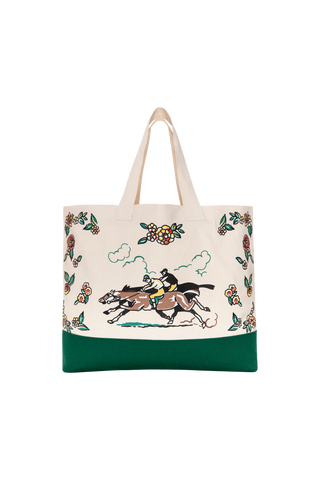 The Great The Derby Tote, Cream