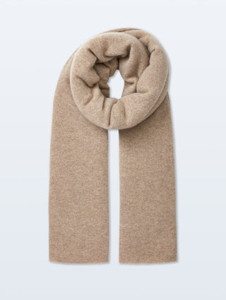 White & Warren Cashmere Travel Wrap, Taupe Heather