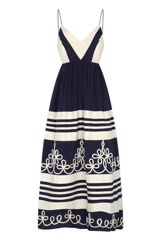 Carolina K Amelia Dress, Navy