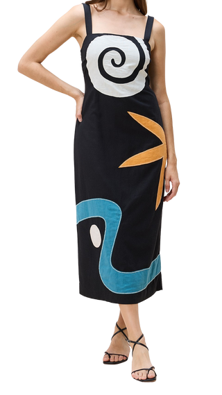 Cleobella Brie Midi Dress, Black