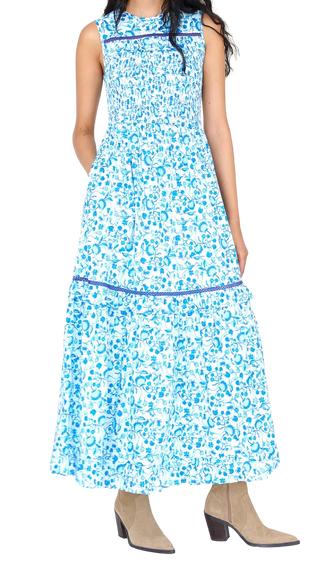 Banjanan Iris Dress, River