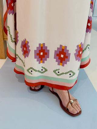 Loeffler Randall Lara Strappy Flat Sandal, Timber