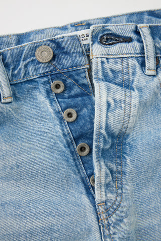 Moussy Vintage MV Southborough Shorts, Light Blue