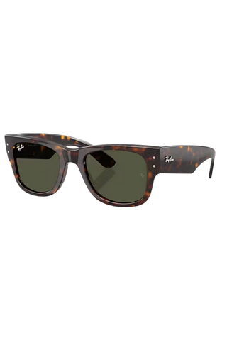 Ray-Ban Mega Wayfarer Havana Green Sunglasses
