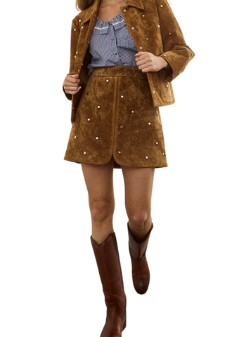 Hunter Bell Dottie Skirt, Saddle