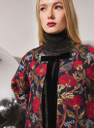 Hunter Bell Portman Coat, Palais Floral Gold