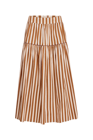 Olivia by Livro Quinn Skirt, Tuck Stripes