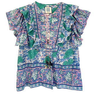 Bell Kiara Top, Green Navy