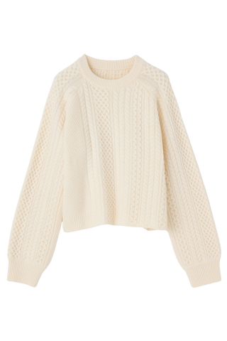 Moussy Vintage MV Panel Cable Po, Ivory