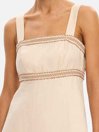 Kivari Freya Maxi Dress, Cream