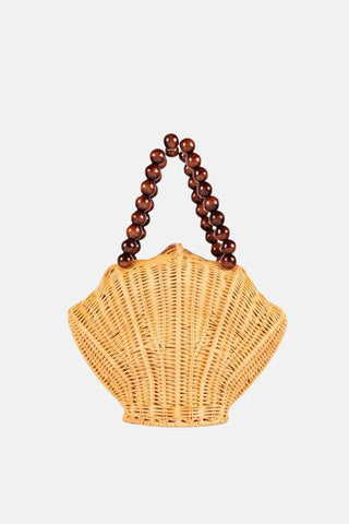 Jelavu The Shellie, Wood Bead Natural
