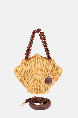 Jelavu The Shellie, Wood Bead Natural