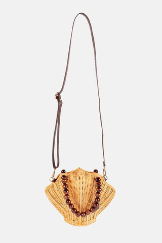 Jelavu The Shellie, Wood Bead Natural